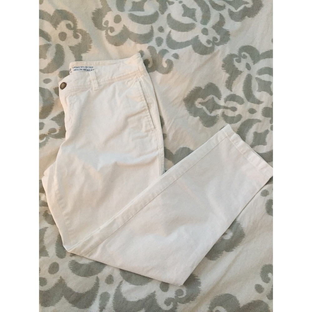 GAP White Khaki Chino Size 2
